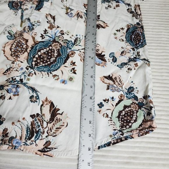 Chicos Long Sleeve Top Womens 3 XL/16 Paisley/Floral Collared Modal/Rayon - Picture 9 of 12